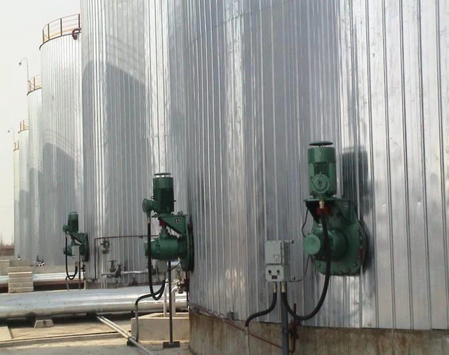 化学処理用耐食性サイドエントリーミキサー