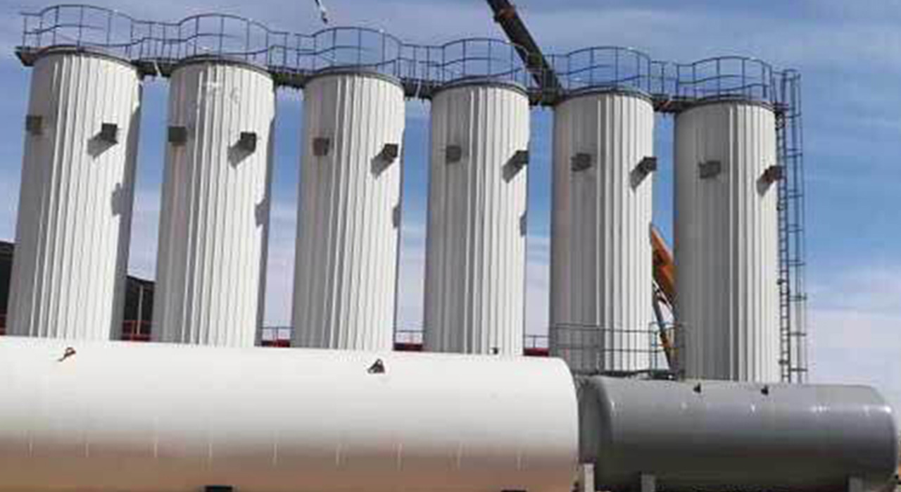 アスファルトミキシングステーション